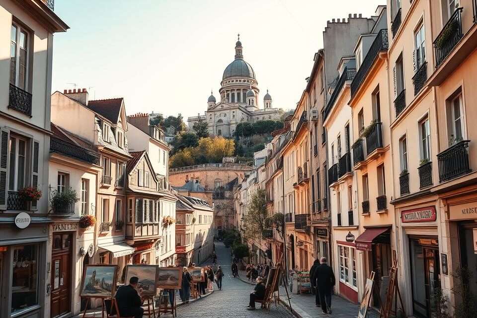 Städtereise in das Pariser Künstlerviertel Montmartre
