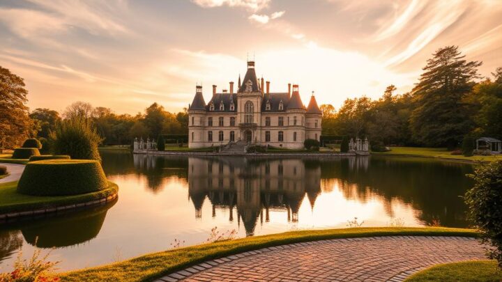 Entdecke die schönsten Wasserschloss Frankreich Touren