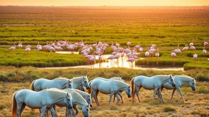 Camargue Frankreich: Wildpferde & Flamingos entdecken