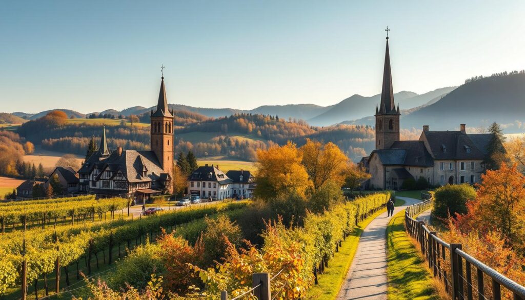 Kulturelle Highlights Elsass Wanderrouten