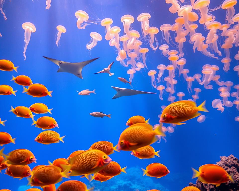 Aquarium La Rochelle Unterwasserwelt