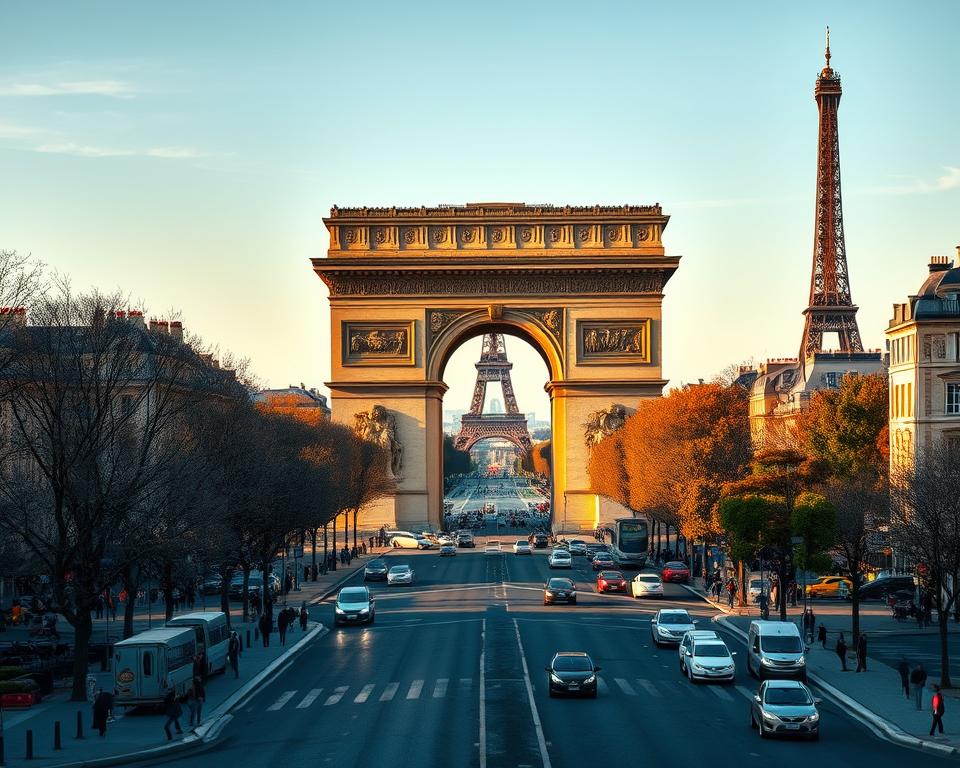 Arc de Triomphe Paris Wahrzeichen