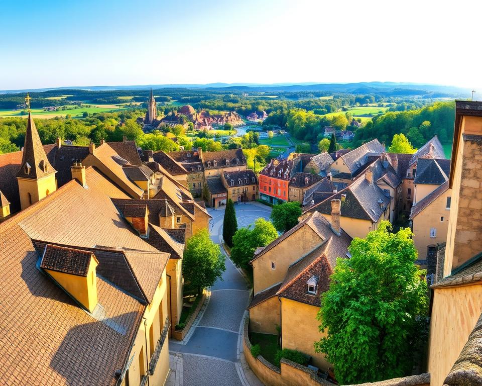 Aussichtspunkte Sarlat Panorama