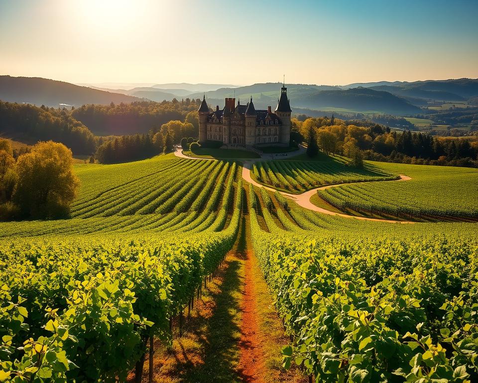 Champagner-Produktion in Champagne-Ardenne