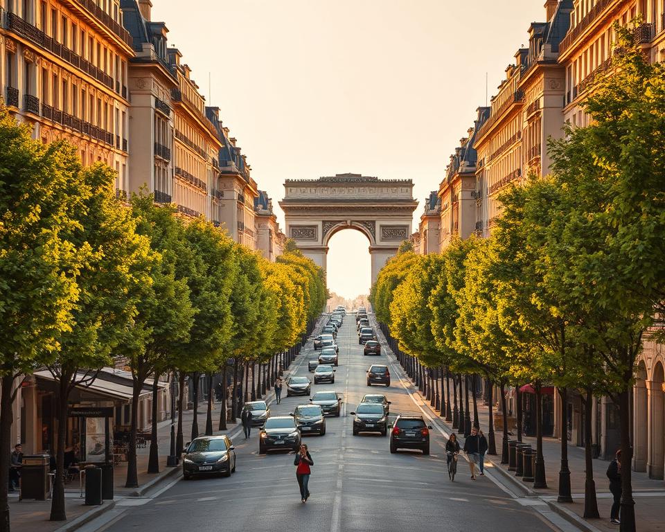 Champs-Élysées Prachtboulevard Paris