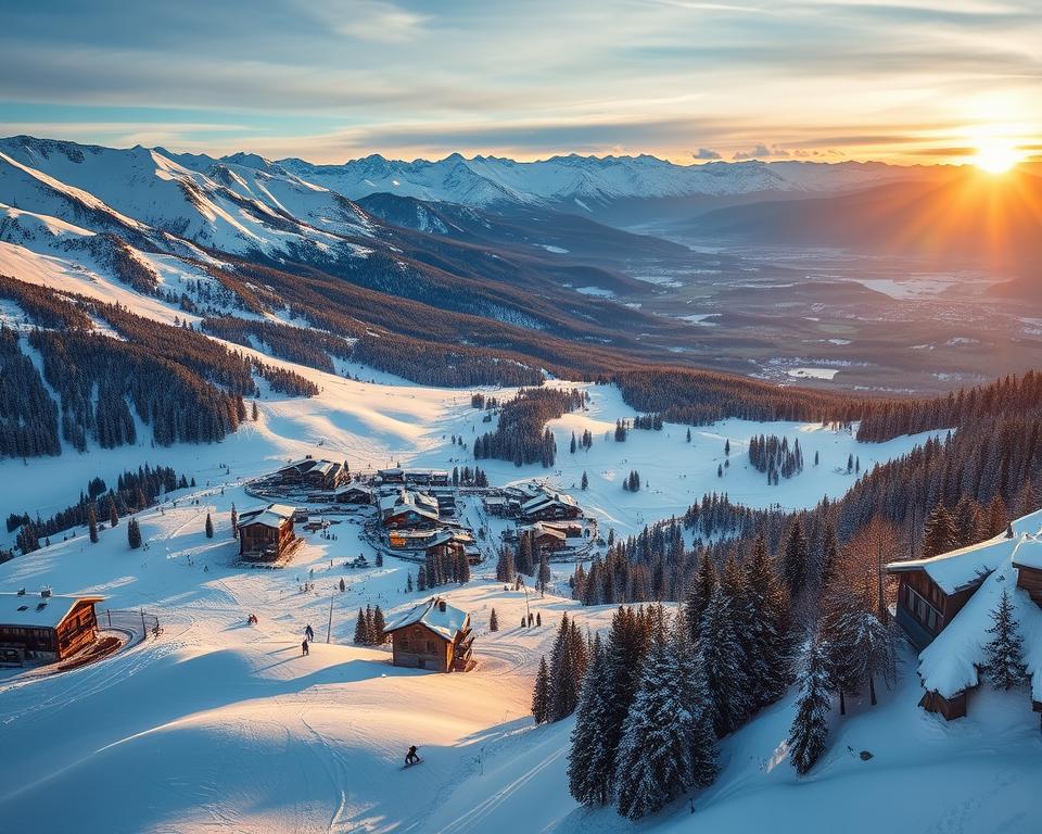 Französische Alpen Skigebiete Französische Alpen Skigebiete