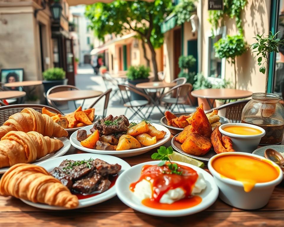 Französische Küche Spezialitäten