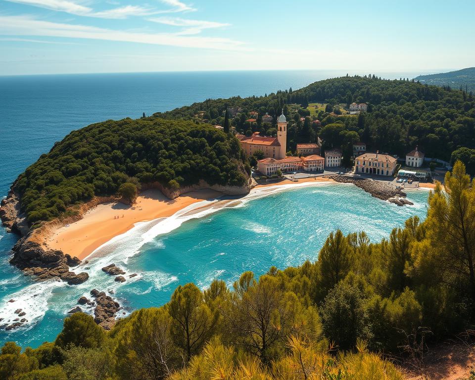 Französische Küstenlandschaft Reisezeit