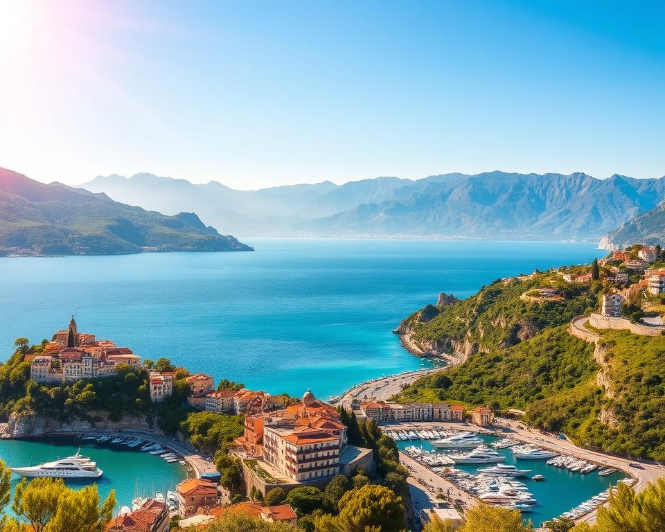 Französische Riviera Panorama Französische Riviera Panorama