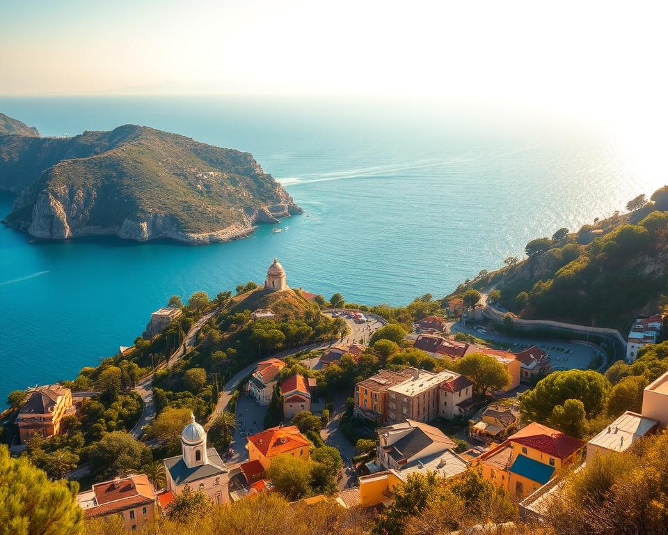 Französische Riviera Panorama Französische Riviera Panorama