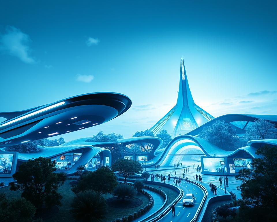 Futuroscope Technologie-Attraktionen