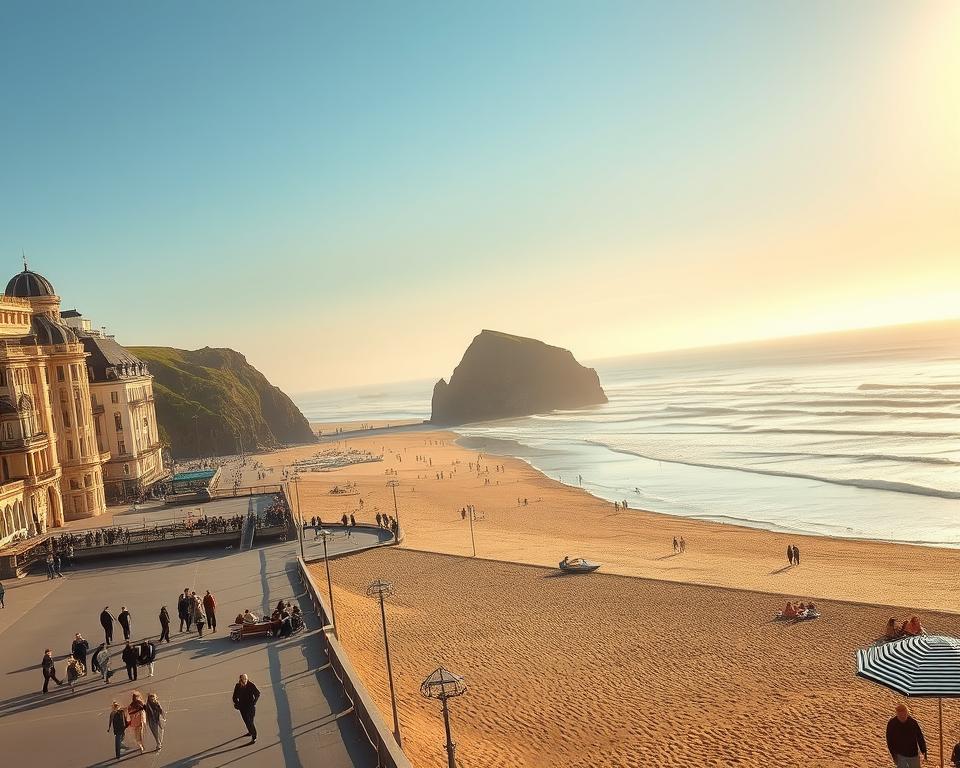 Grande Plage Biarritz Strand Grande Plage Biarritz Strand
