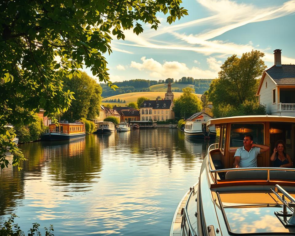 Hausbootregionen Frankreich Kanalreisen