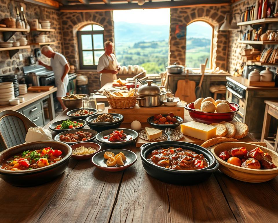 Jurassische Küche Spezialitäten