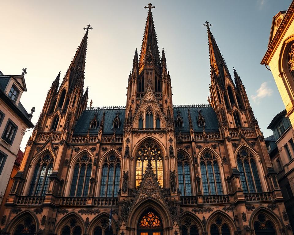 Kollegialkirche Saint-Thiébaut gotische Architektur