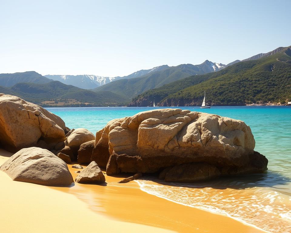 Korsika Strände Mittelmeerinsel