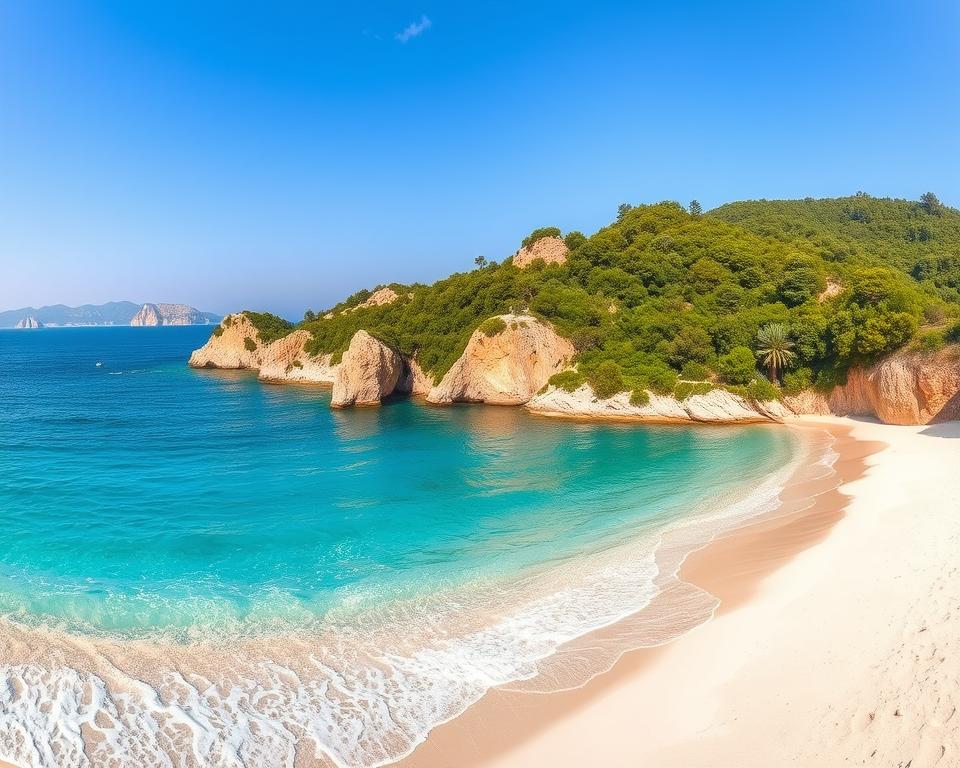 Korsika Strände Panorama