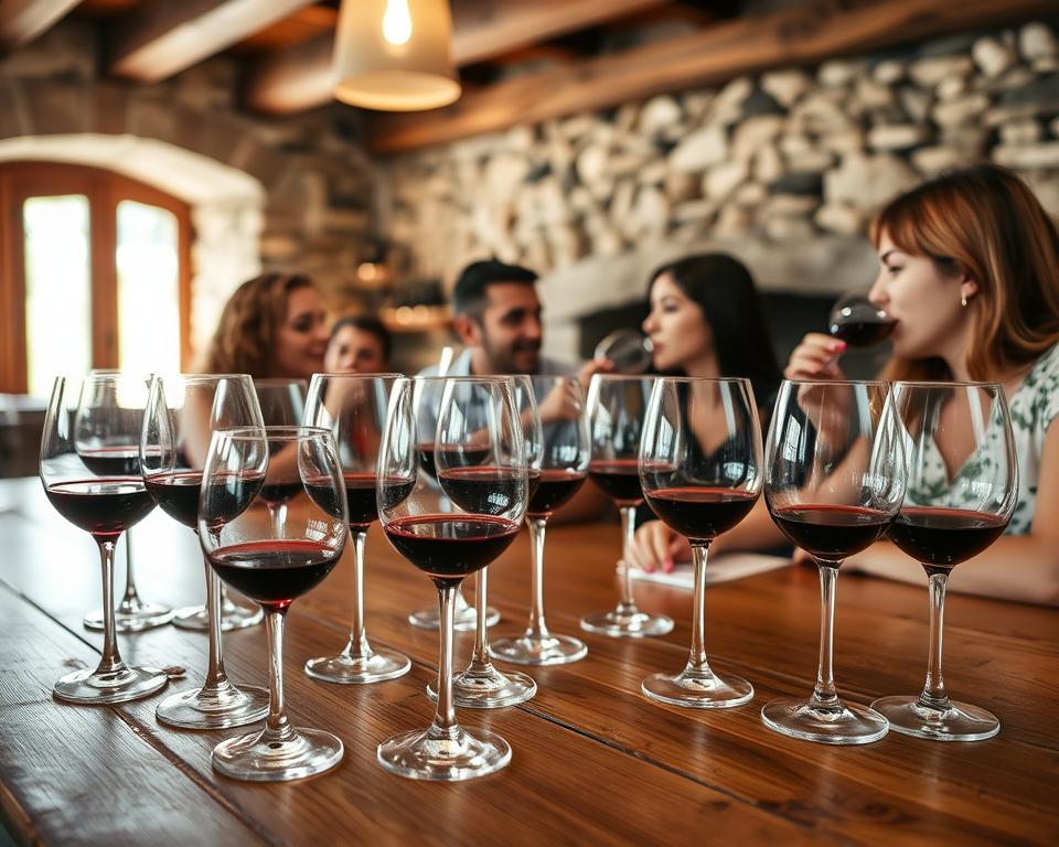 Korsischer Wein Weinverkostung Korsischer Wein Weinverkostung