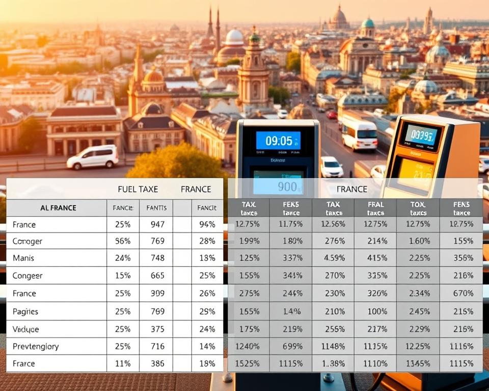 Kraftstoffsteuer Frankreich Übersicht Kraftstoffsteuer Frankreich Übersicht