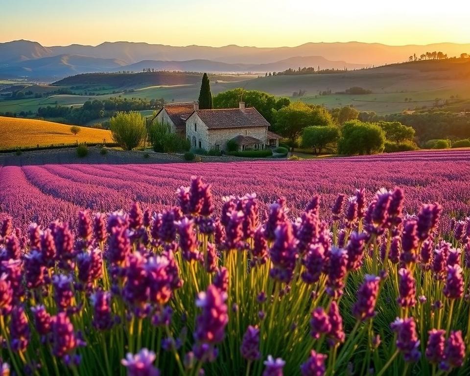 Lavendelfelder in der Provence
