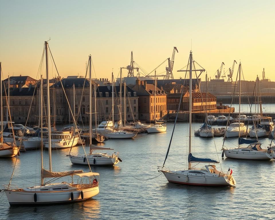 Marinehafen Brest Bretagne