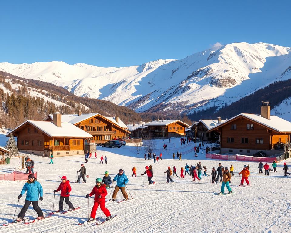 Paradiski Skigebiet für Familien Paradiski Skigebiet für Familien
