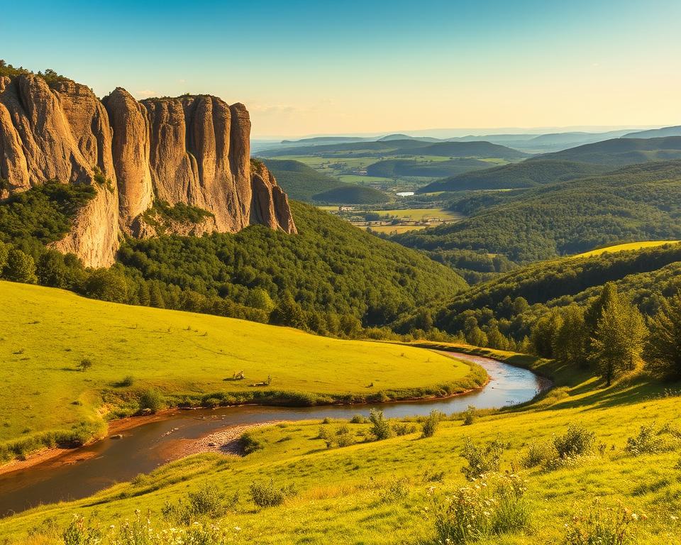 Perigord Natur Landschaft