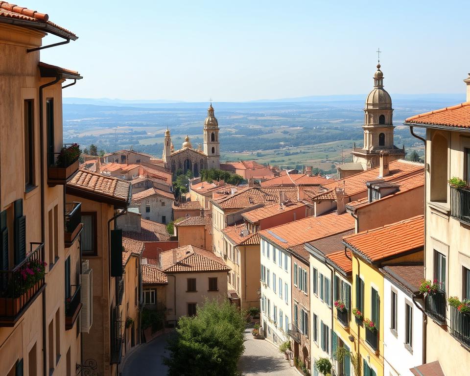 Provence Städte Panorama