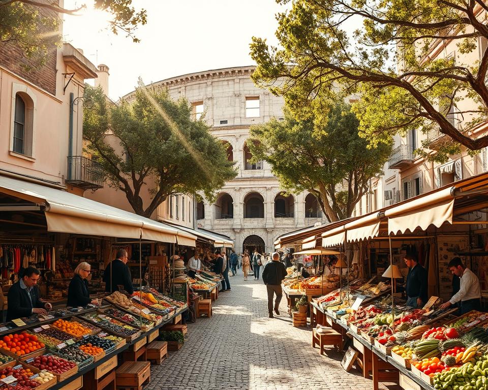 Provenzalische Märkte in Arles