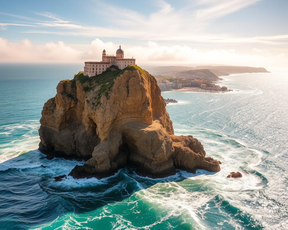 Rocher de la Vierge Biarritz Aussichtspunkt Rocher de la Vierge Biarritz Aussichtspunkt