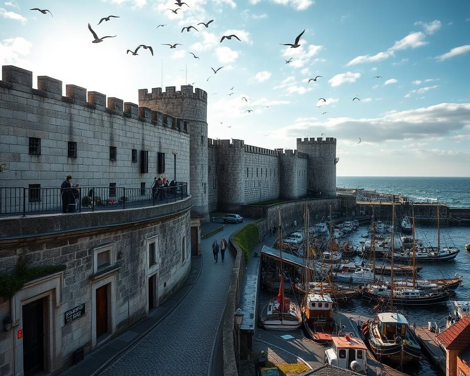 Saint-Malo Stadtmauer Bretagne