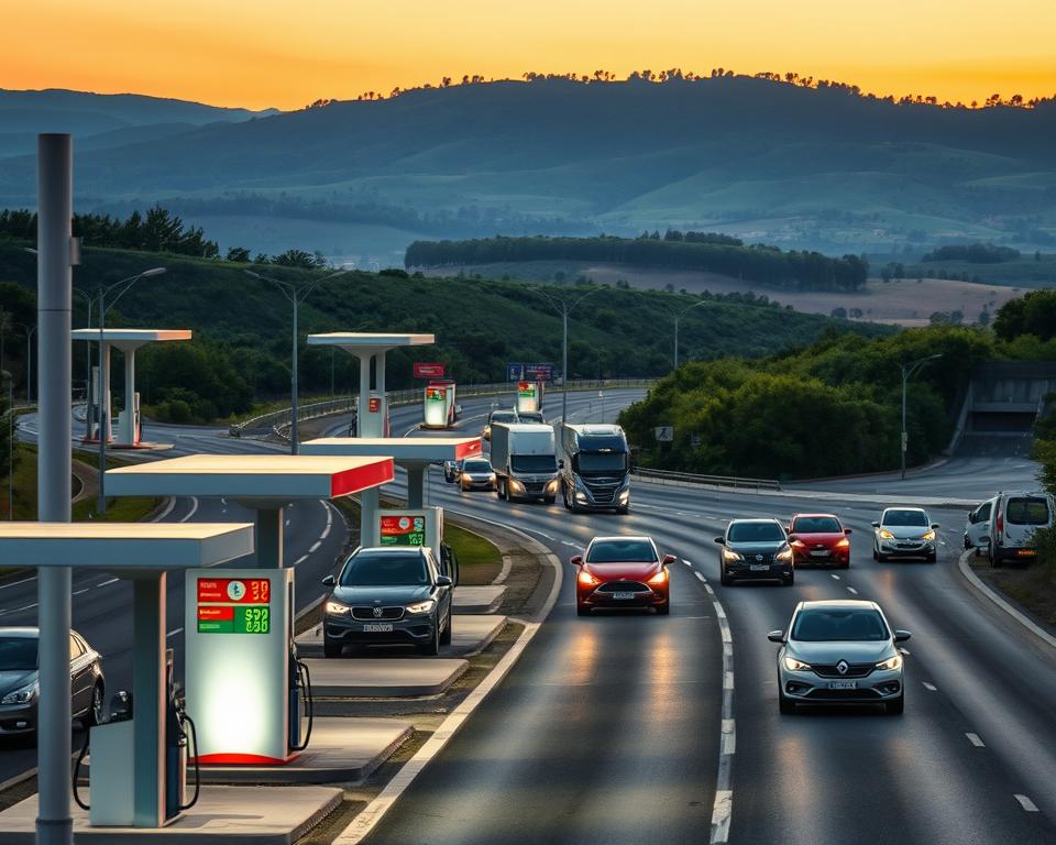 Tankstellen auf französischen Autobahnen Tankstellen auf französischen Autobahnen