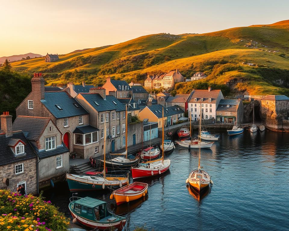 Traditionelle Fischerdörfer an der Atlantikküste