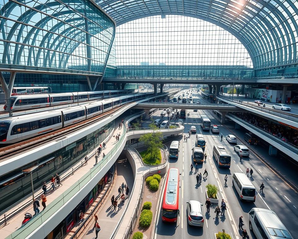 Verkehrsanbindung La Defence Infrastruktur