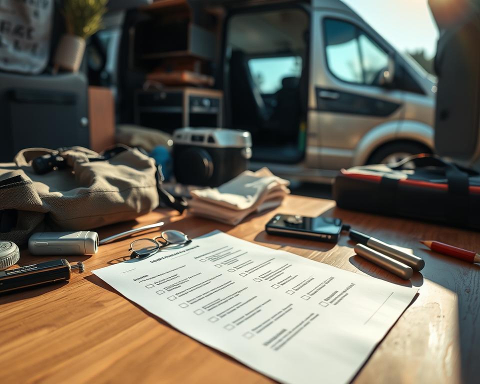 Wohnwagen Frankreich Vorbereitung Checkliste