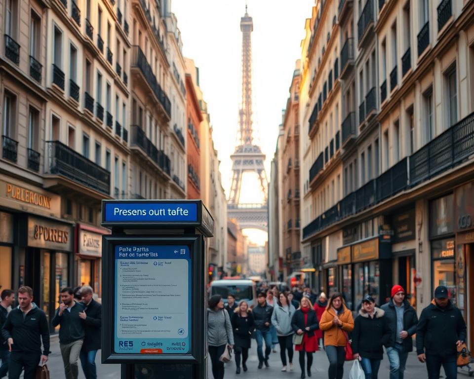 Bushaltestellen Paris Orientierung Bushaltestellen Paris Orientierung