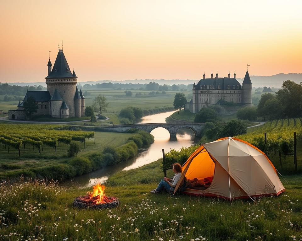 Camping Loire Schlösser