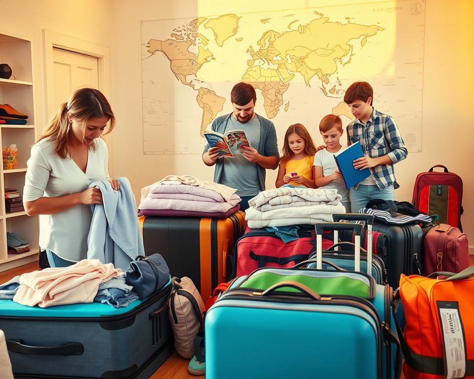 Familienurlaub Frankreich Vorbereitung