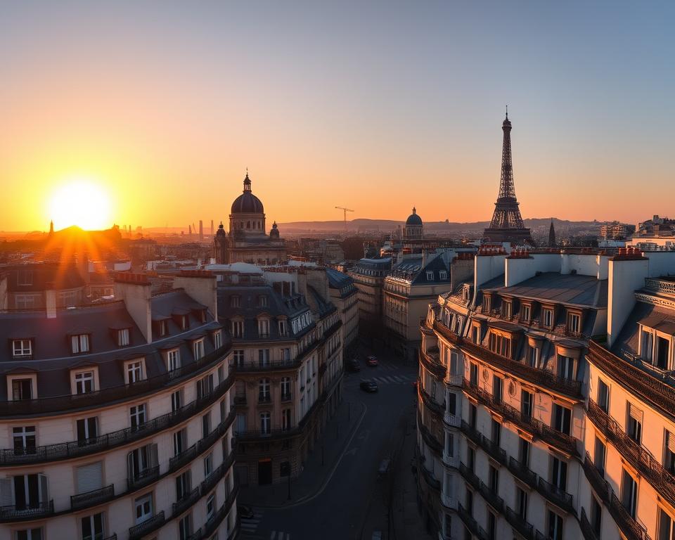Französische Architektur Panorama