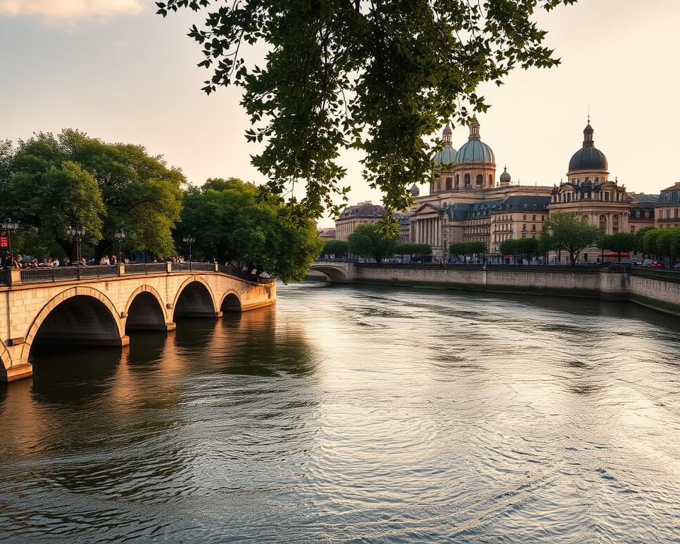 Garonne Fluss in Bordeaux Garonne Fluss in Bordeaux