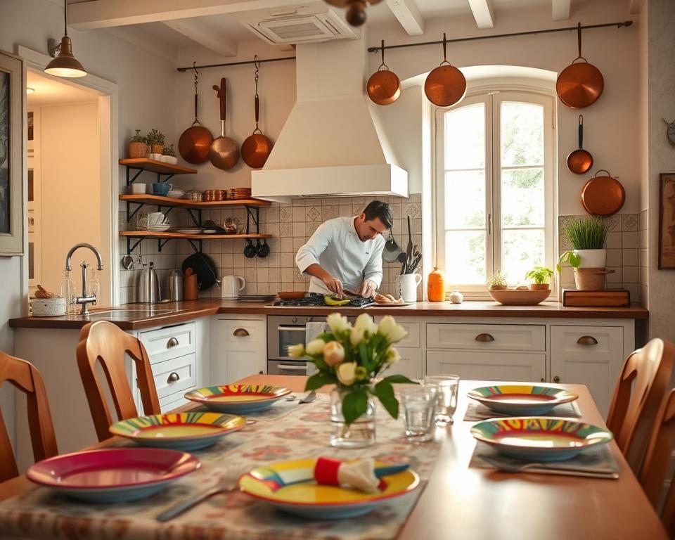 Kinderfreundliche französische Küche