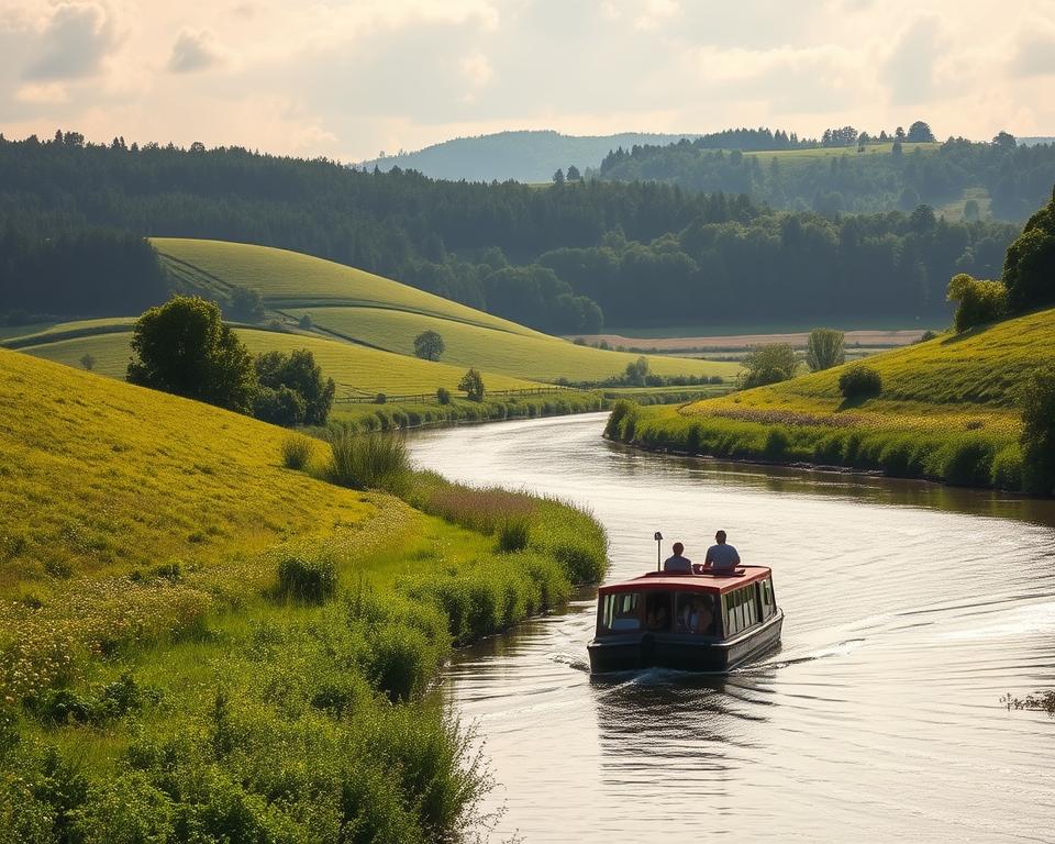 Loire Hausbooturlaub Naturlandschaft Loire Hausbooturlaub Naturlandschaft