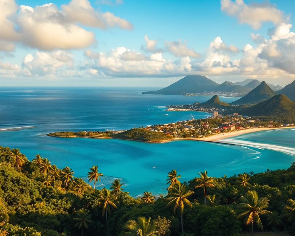 Martinique und Guadeloupe Karibische Inseln