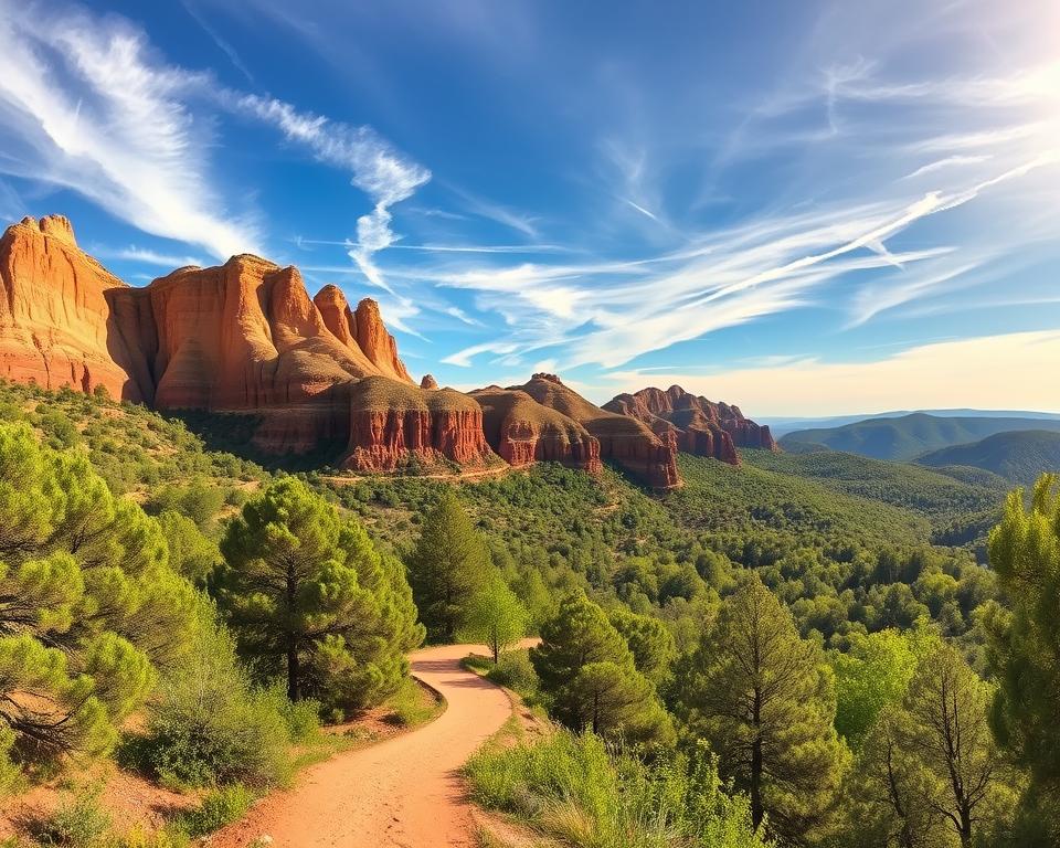Ockerfelsen in Roussillon