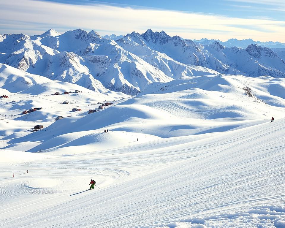 Pistenvielfalt in Val Thorens Pistenvielfalt in Val Thorens