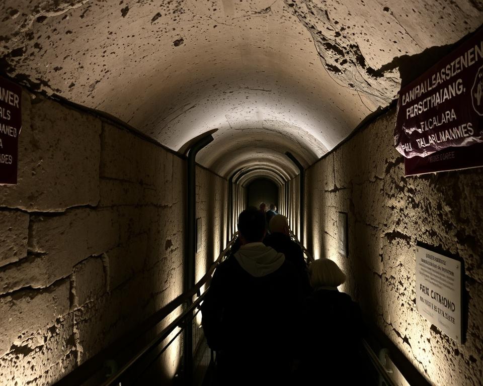 Sicherheit in den Pariser Katakomben Sicherheit in den Pariser Katakomben