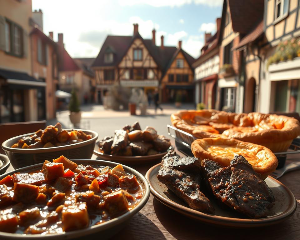 Traditionelle Gerichte der Picardie Küche