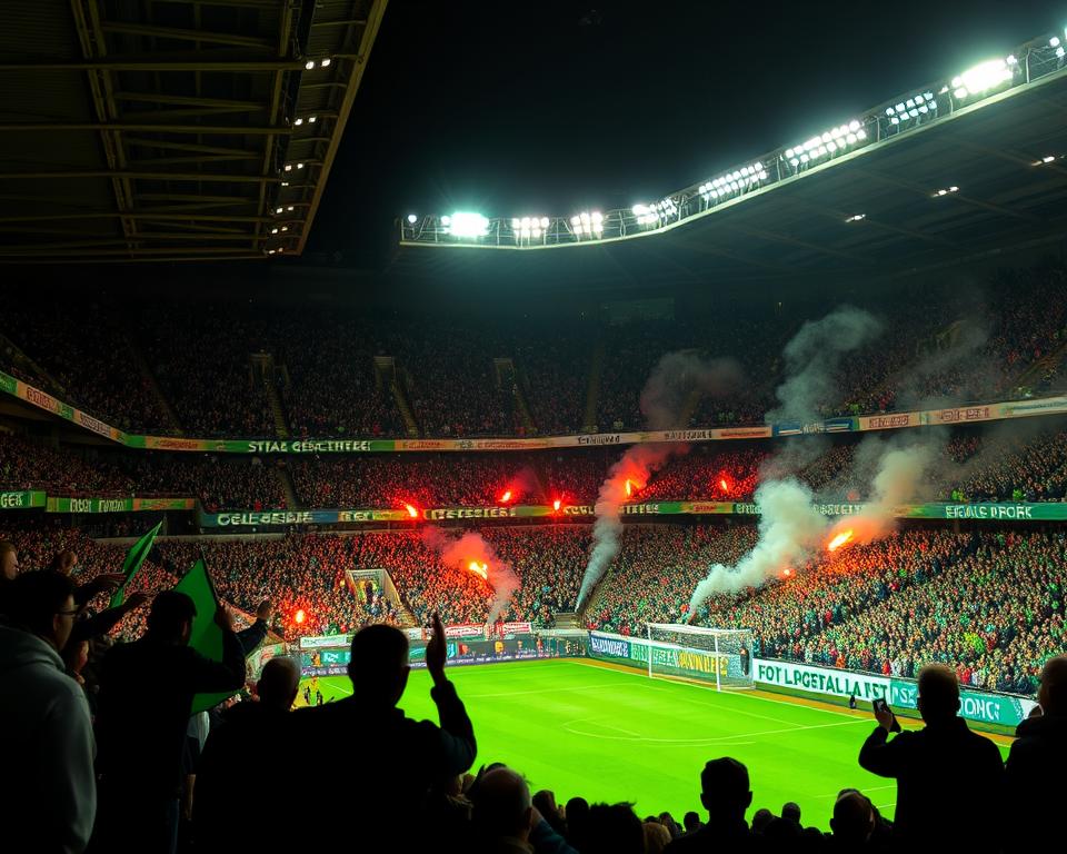 Ultras Saint-Étienne in der Grünen Hölle Ultras Saint-Étienne in der Grünen Hölle