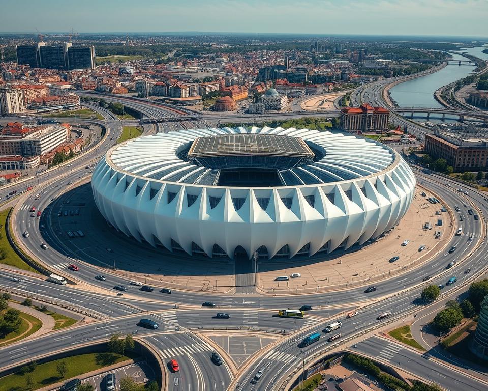 Verkehrsanbindung Groupama Stadium Lyon