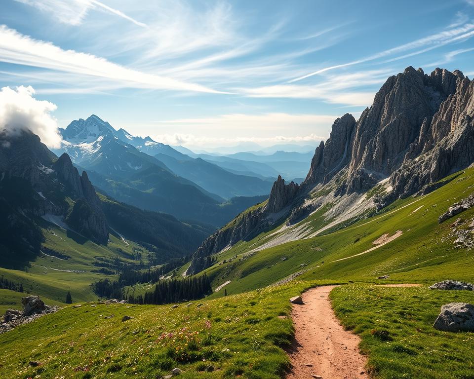 Wanderwege in den französischen Pyrenäen